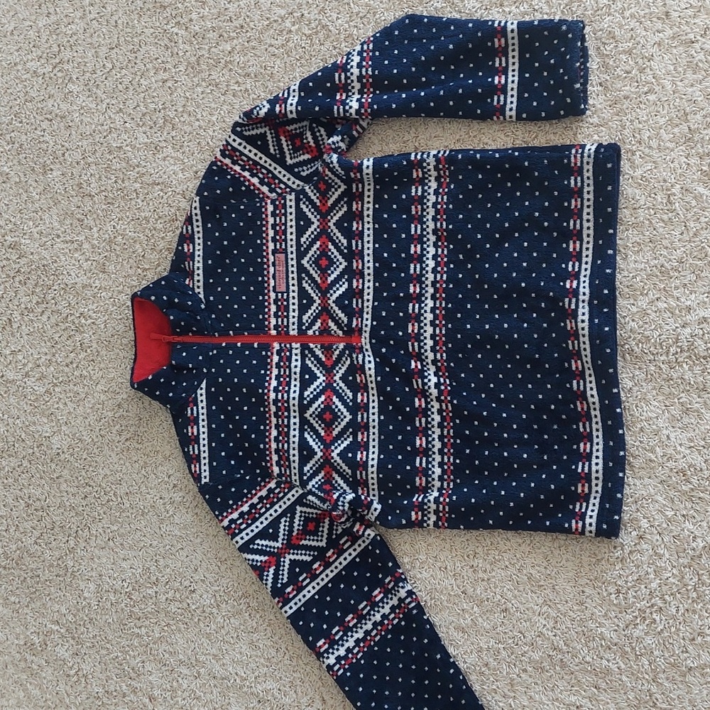 VINEYARD VINES MEN'S Dockside Fleece 1/2-Zip Winter Cozy